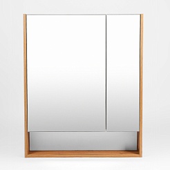 Viant Мебель для ванной Мальта 70 1 ящик подвесная белая/дуб вотан – фотография-12